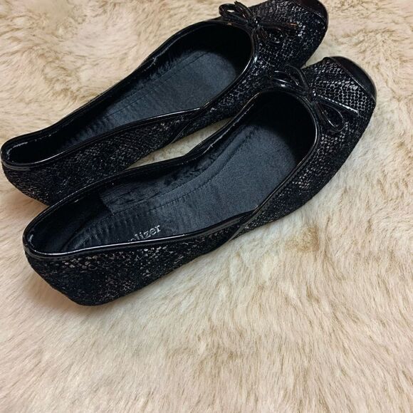 Naturalizer Black Snake Print Ballet Flats size 7 - Picture 8 of 9